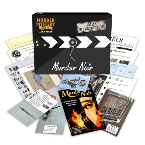 Murder Mystery Party: Case Files Murder Noir