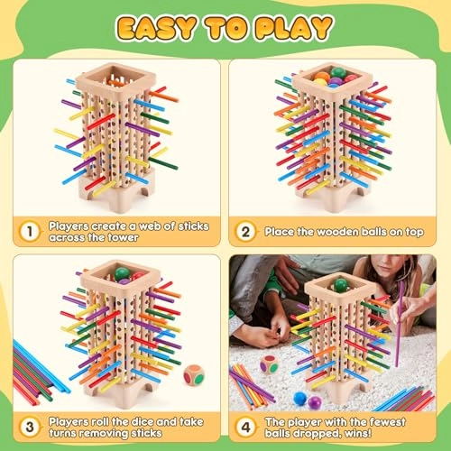 Montessori Wooden Board Game - 3 years and up