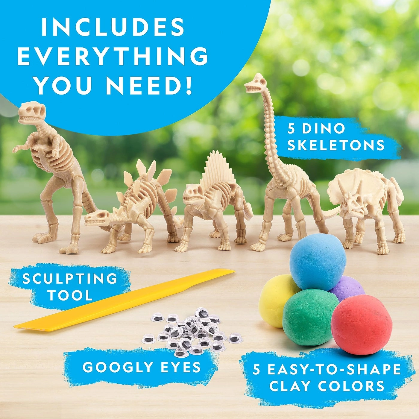 Clay Dinosaur Arts & Crafts Kit