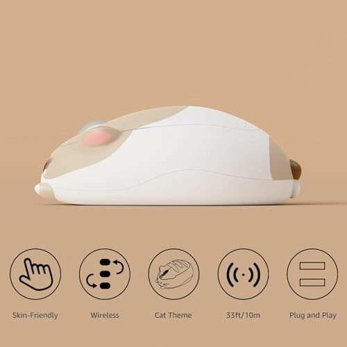 Cat Theme Gaming Mouse - USB