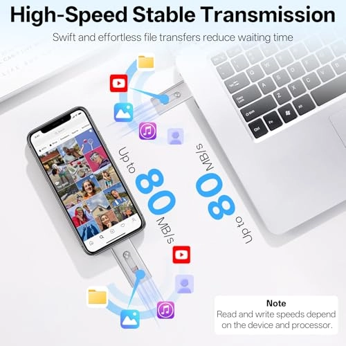 USB Stick - USB 3.0 Lightning Micro USB USB-C 256GB