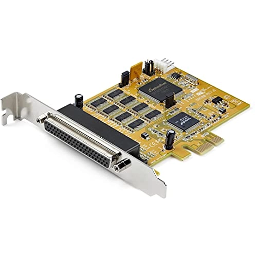 StarTech.com 8-Port PCI Express RS232 Serial Adapter Card - DB62 to 8x DB9 15kV ESD
