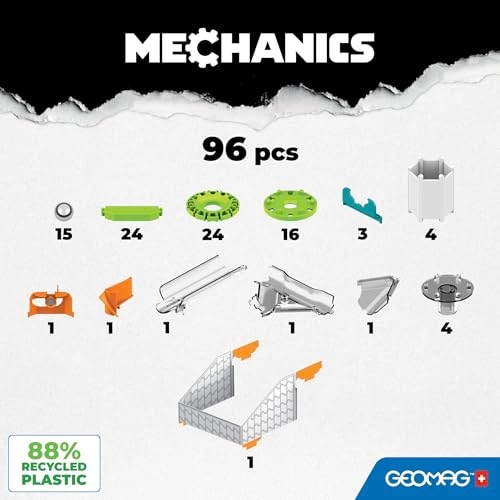 Mechanics Challenge Goal - 7 years and above 96 pieces