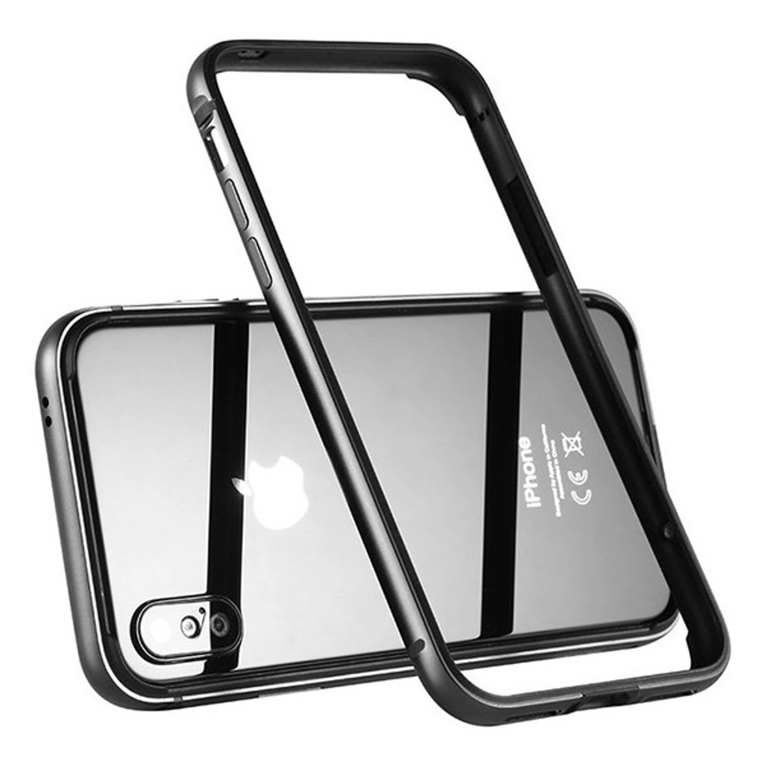 Aluminum Bumper Edge Case for iPhone X