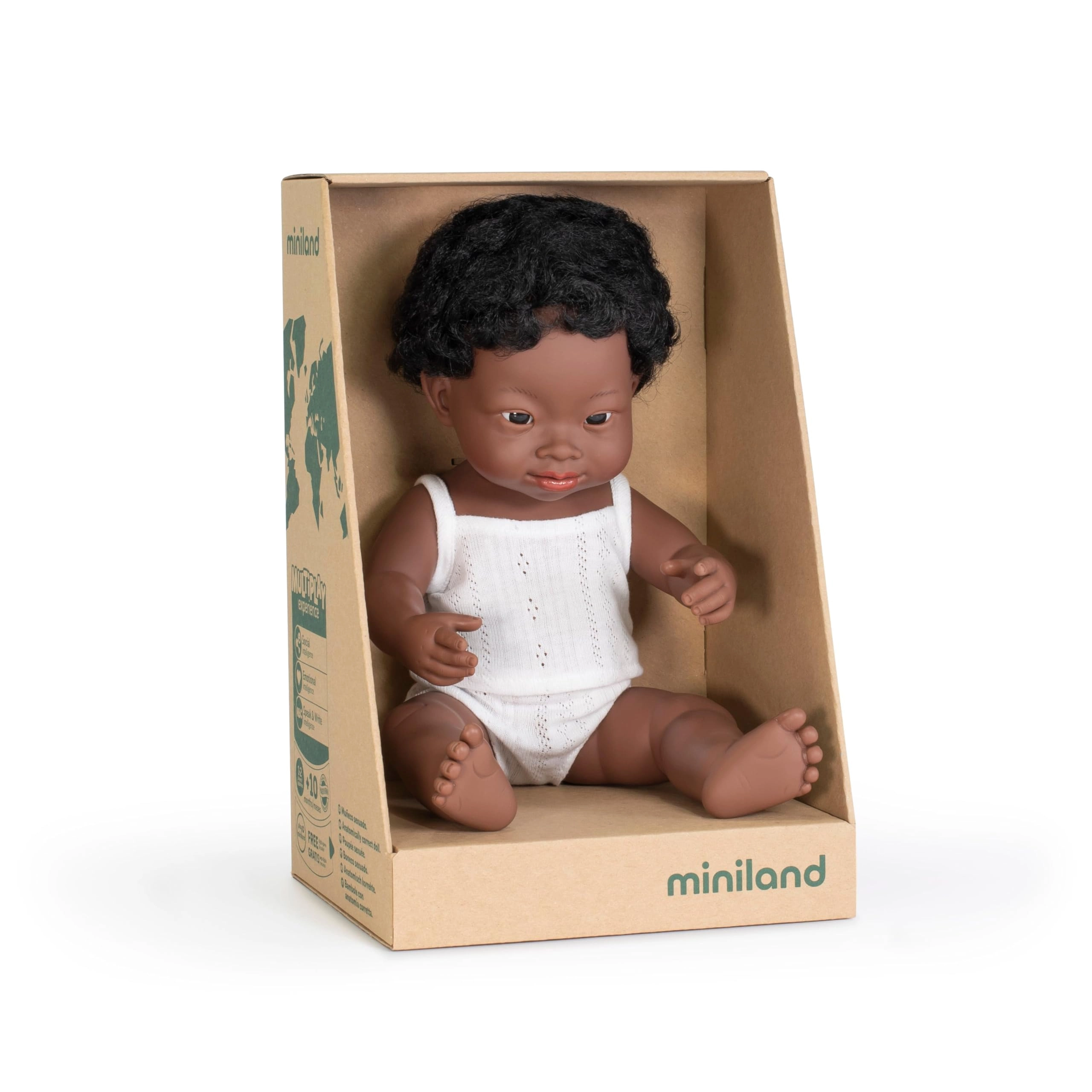 miniLAnD African Boy with Down Syndrome - 10 months - 6 years 1 pieces