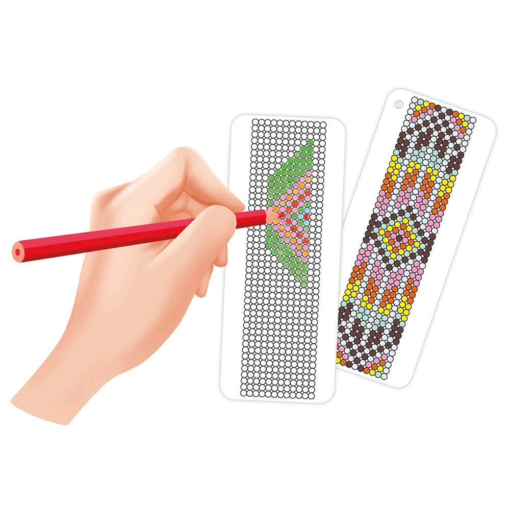 Bead Loom - 15 bracelets 10,000 beads 25 sheets