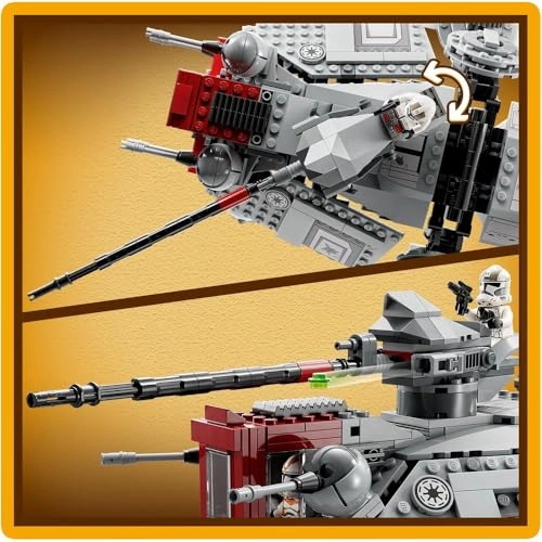 Star Wars AT-TE Walker (75337) - Poseable Includes 5 Minifigures