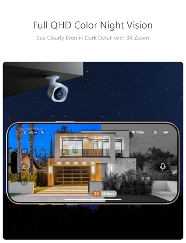 Wireless Security Camera 2K