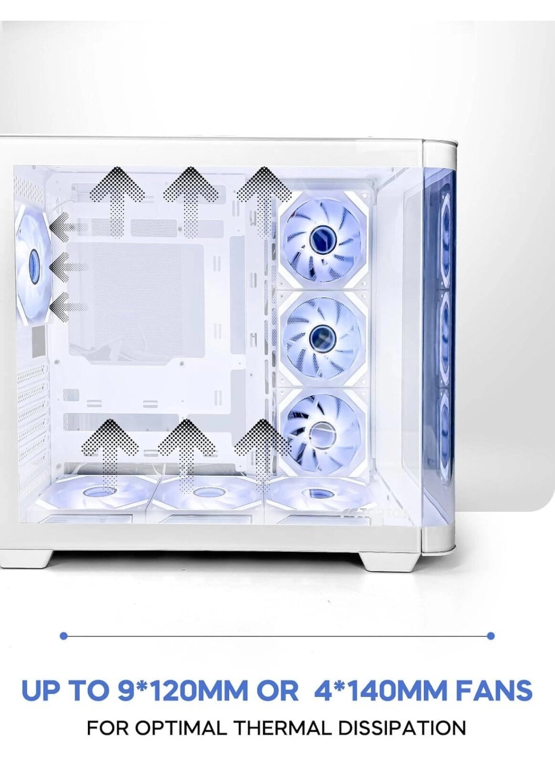 Vidrio - Curved Tempered Glass ATX/M-ATX/Mini-ITX