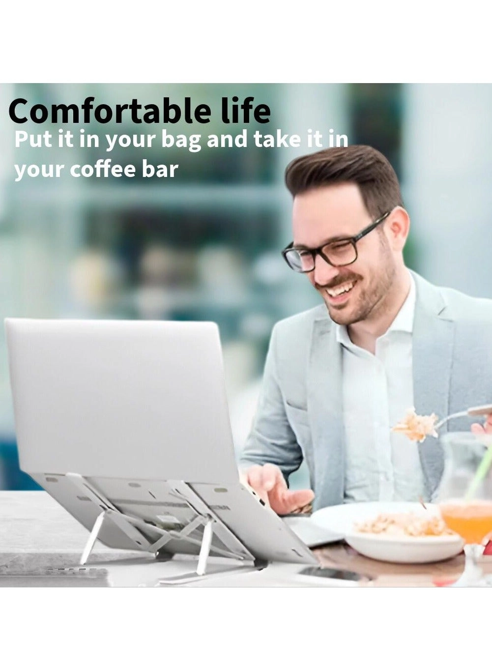 Adjustable Laptop Stand - 10"-17"