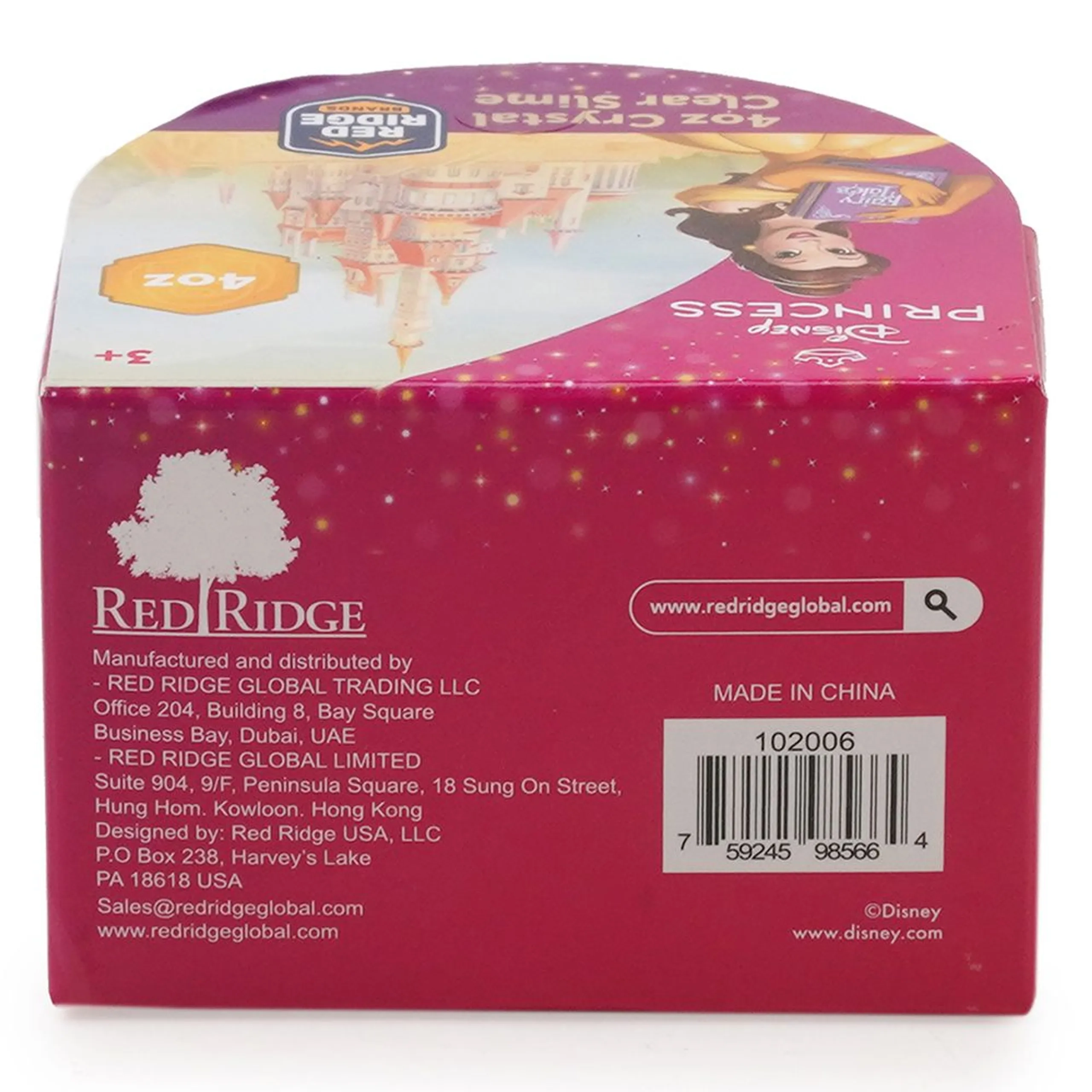 Disney Princess Crystal Clear Slime - 3+ years