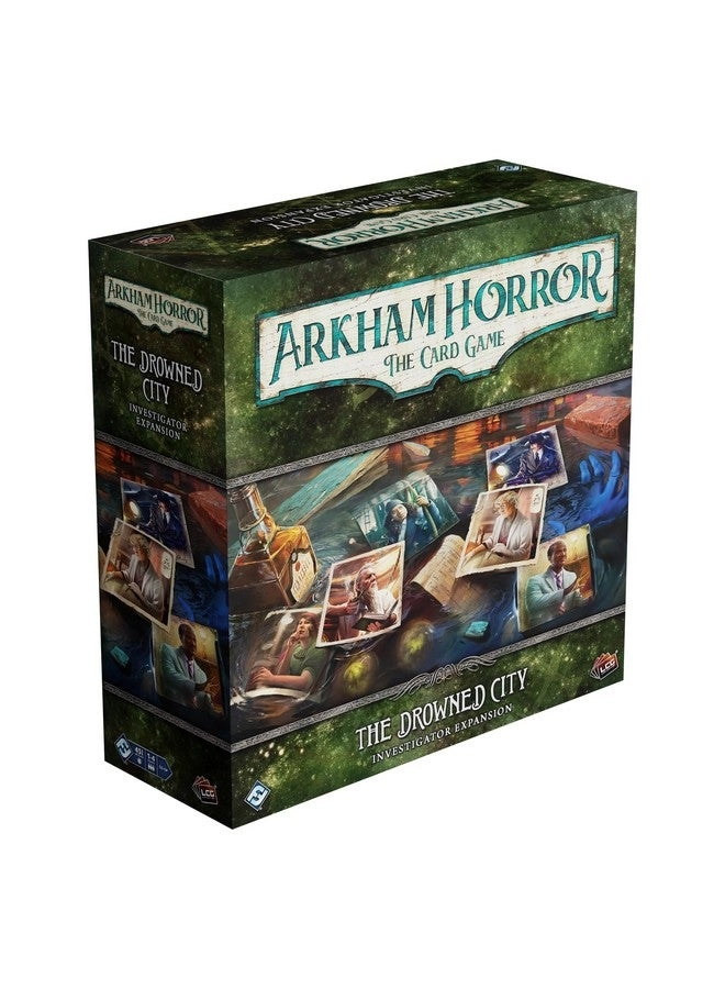 Arkham Horror The Card Game: The Drowned City Investigator Expansion - 6 New Investigators Cooperative LCG
