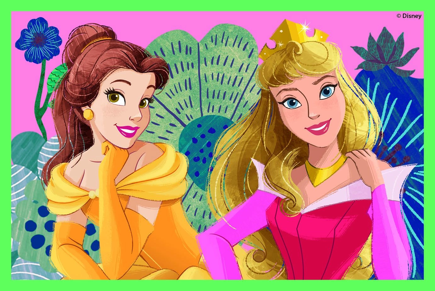 Disney Princess Puzzle (527-40660) - 6 pcs