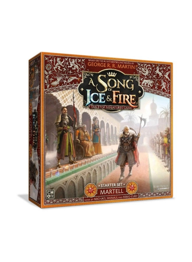 CMON A Song of Ice & Fire Tabletop Miniatures Game: House Martell Starter Set - Strategy Game