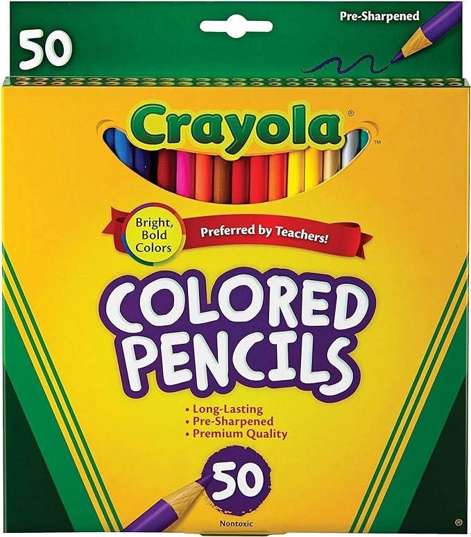 Crayola Colored Pencils - 50