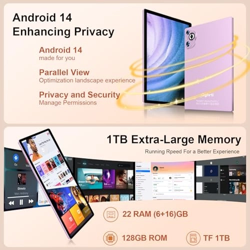 Tablette Tactile - 128GB 10.1"