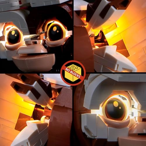 Gremlins Gizmo - LED Light Set Compatible with 21361
