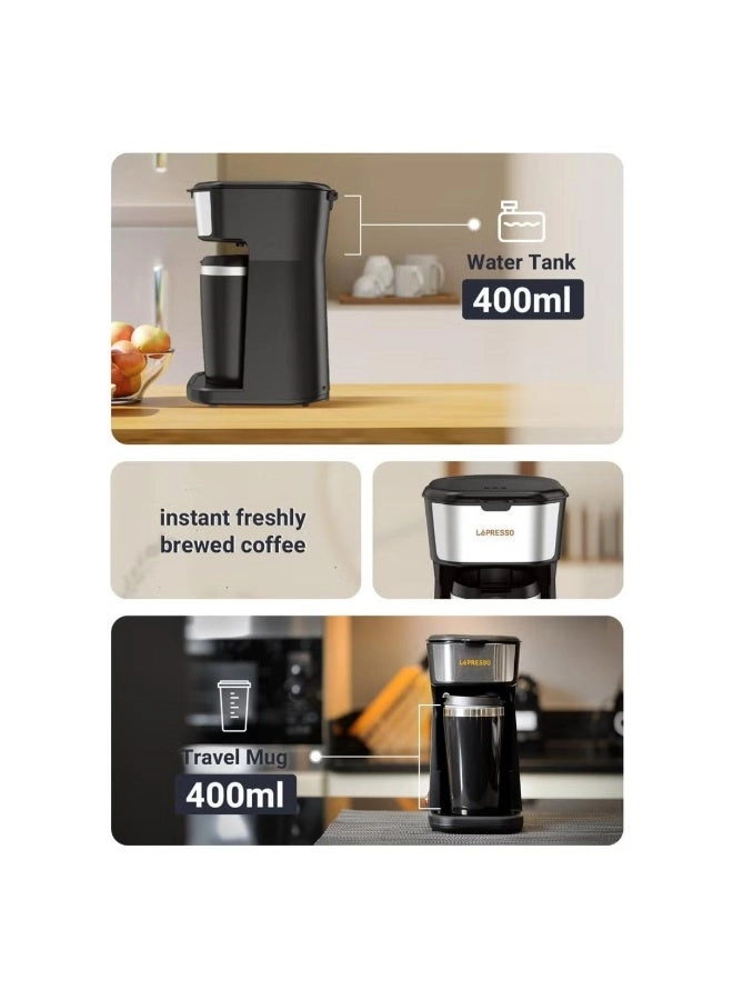 Portable Mug Burr Grinder Coffee Maker 7834953558010