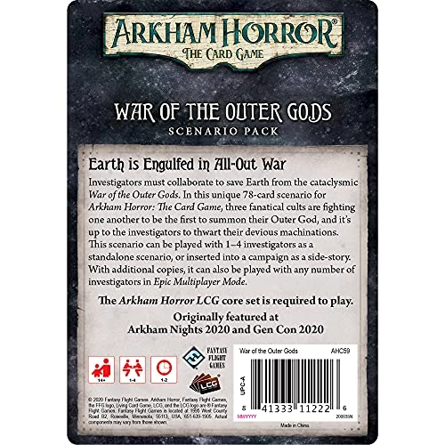 Arkham Horror: The Card Game: Standalone Adventures - War of the Outer Gods