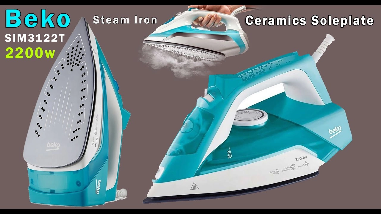 SIM8130P - Soft Glide Soleplate 3000W Pink