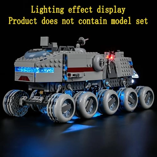 LED Light Kit for LEGO Republic Juggernaut 75413