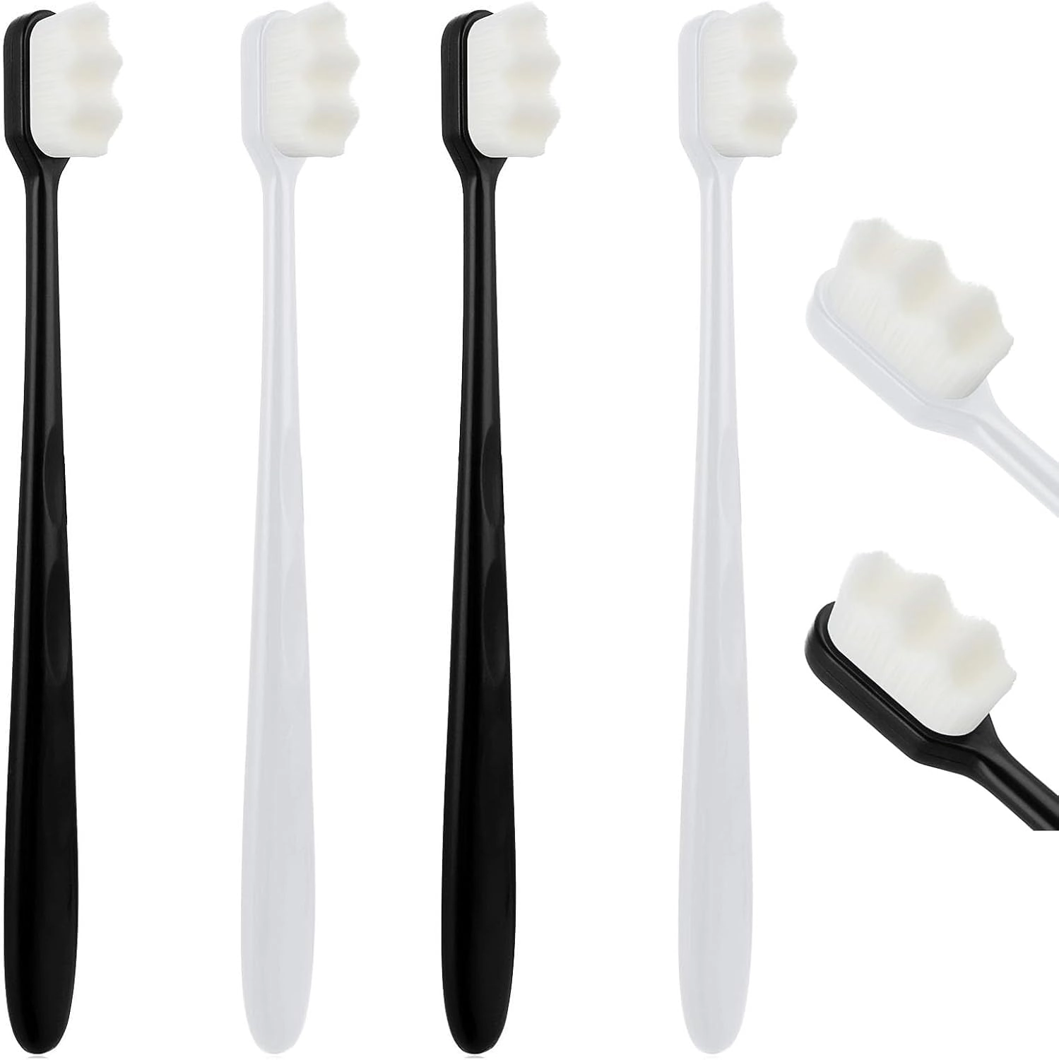 Parshiv Enterprise, Parshiv.ecom@gmail.com 3 Sided Toothbrush - Ultra Soft