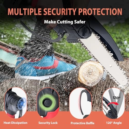 Mini Chainsaw - 6-Inch 18V Cordless