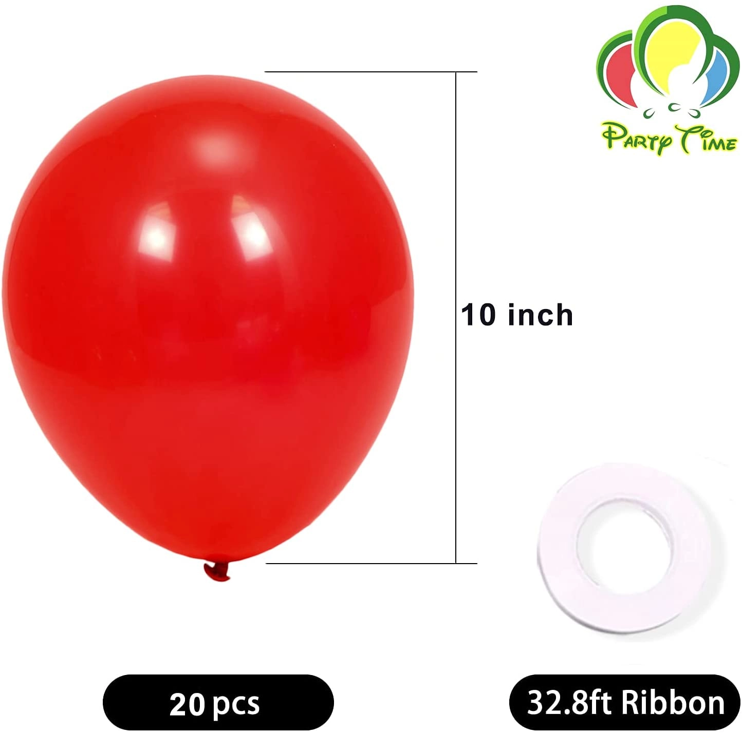 Latex Balloons - 20-Pieces Baby Shower Bridal Shower Valentine's Day Wedding Birthday