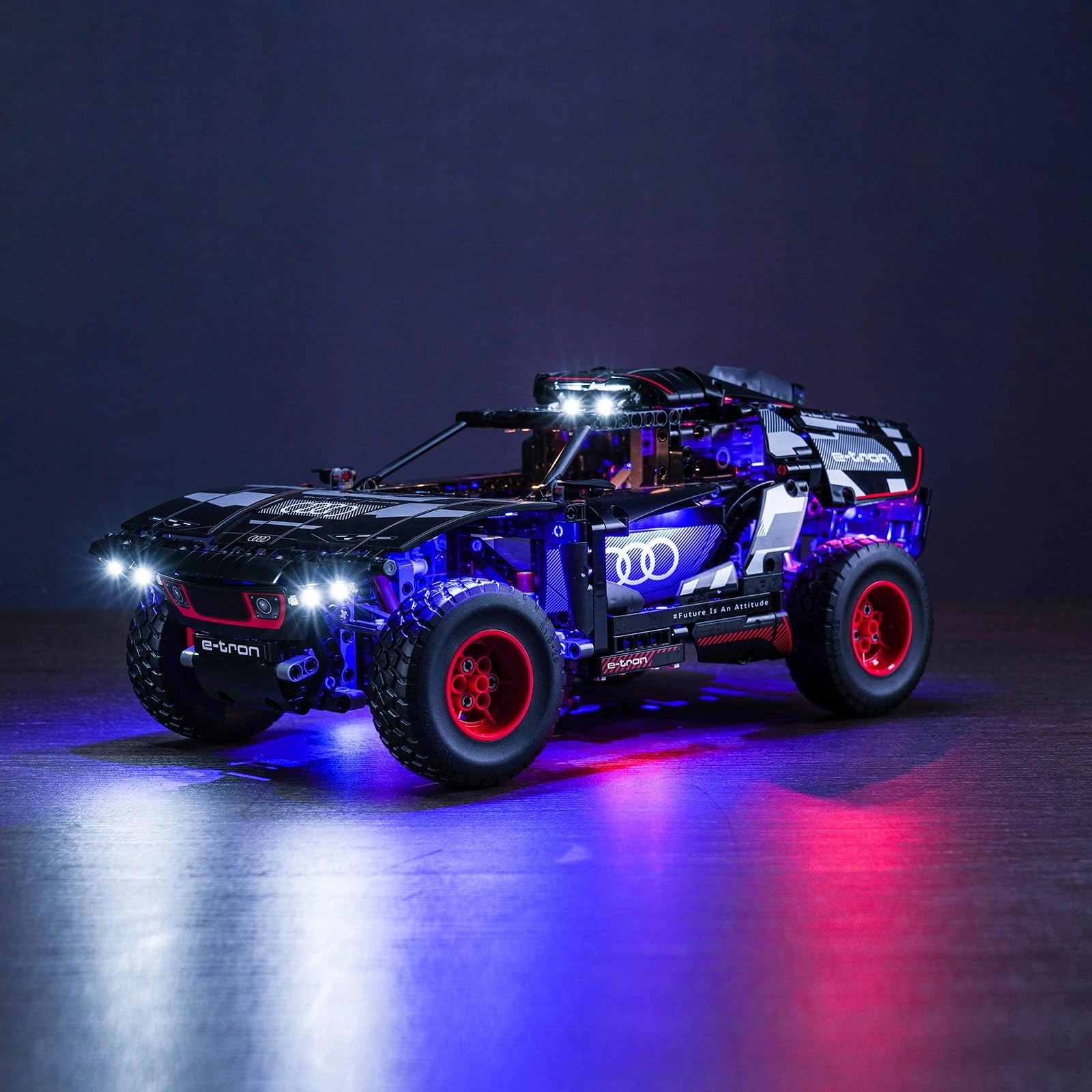 BrickBling LED Light Set for LEGO 42160 Audi RS Q e-tron - Copper 5V