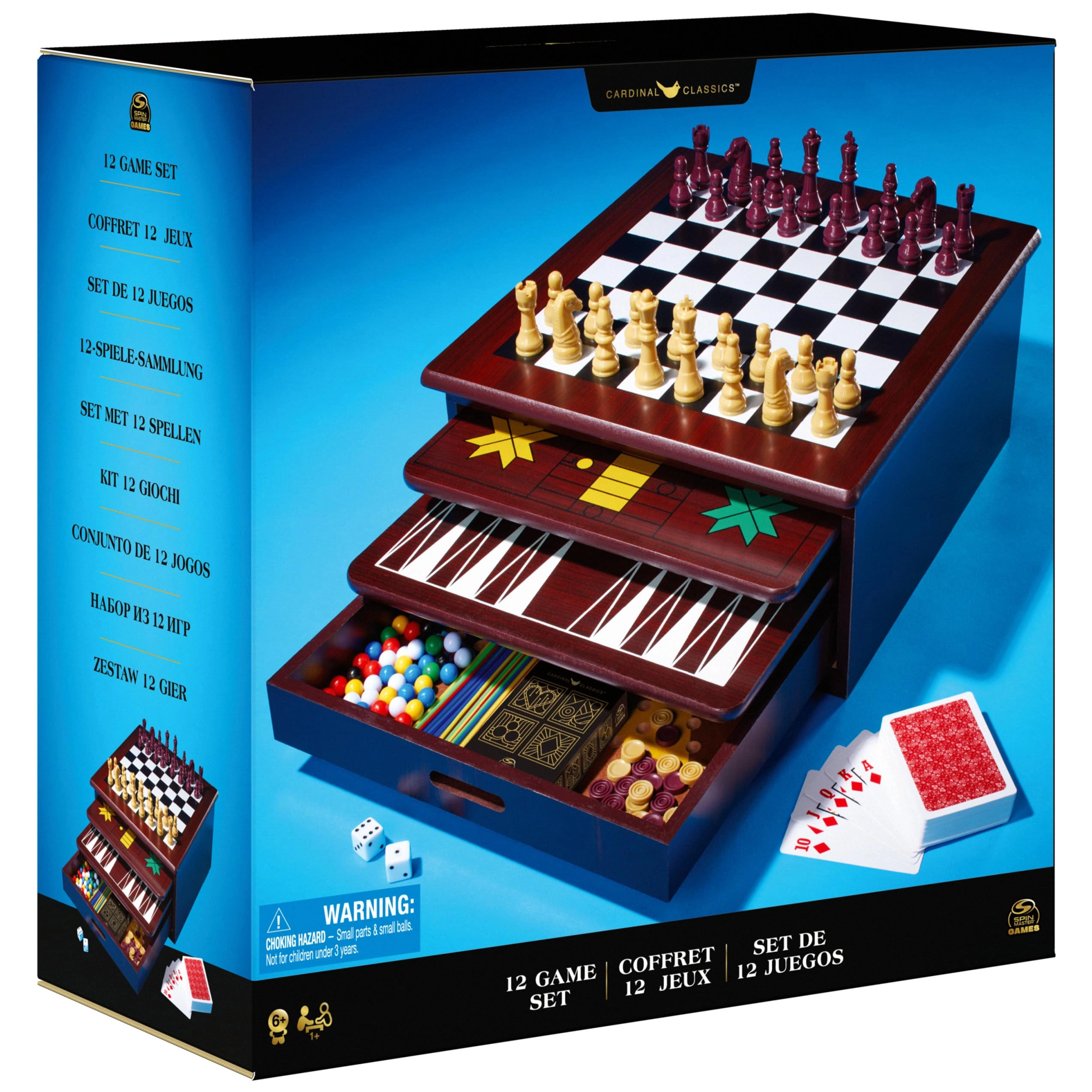 SPIN MASTER GAMES 12 in 1 House