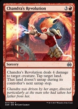 Wizards of the Coast Chandra's Revolution 77/184 - Aether Revolt