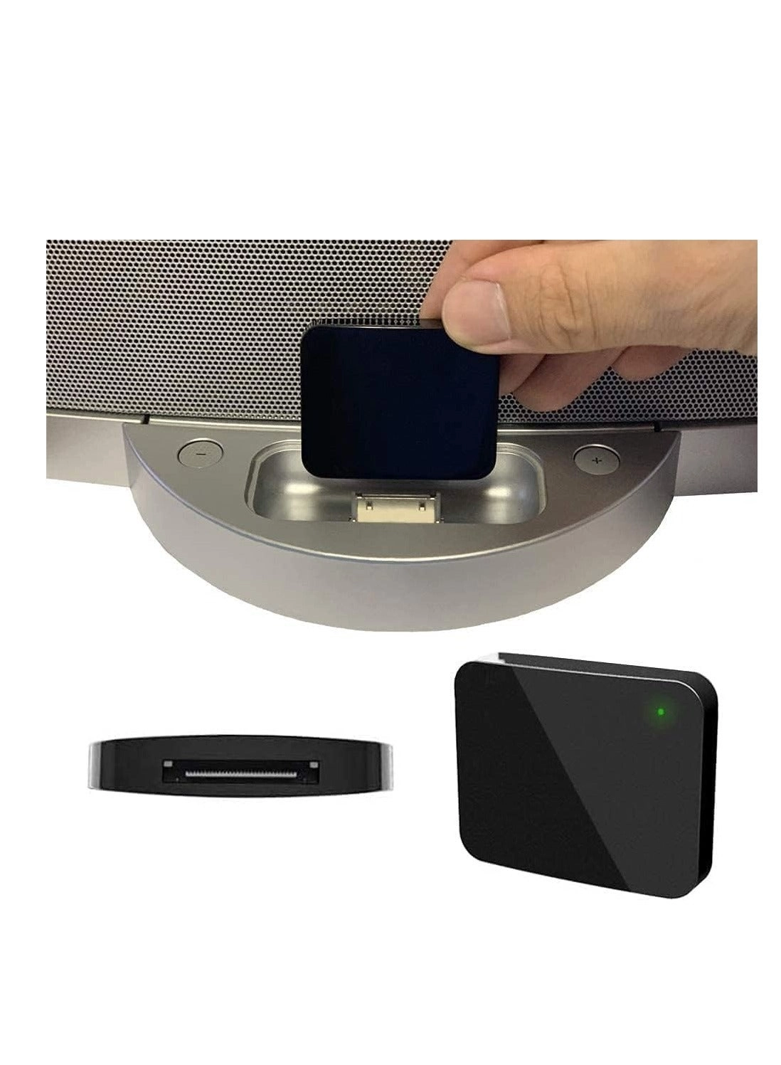 30 Pin Bluetooth Receiver - Bluetooth Compatible 2.0 30-pin docks