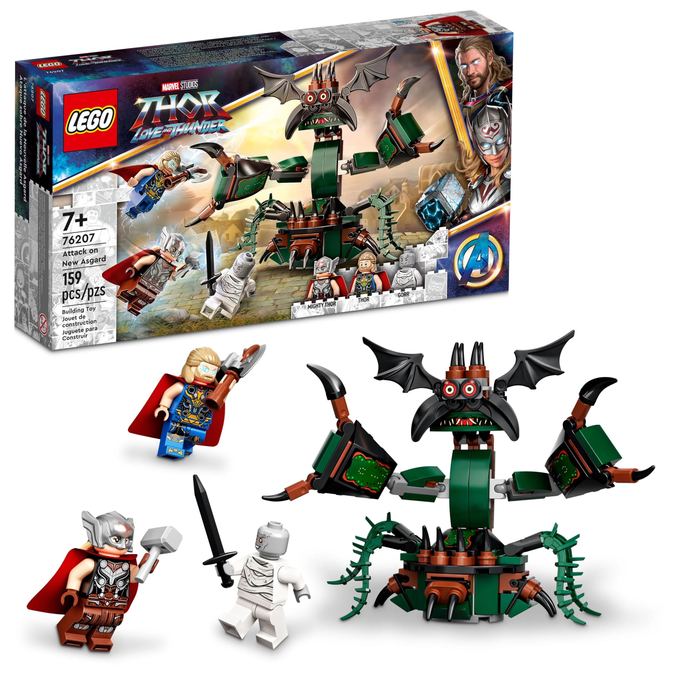 Marvel Attack on New Asgard (76207)