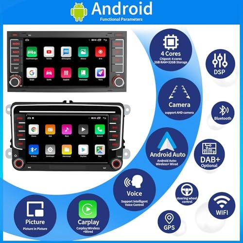 G7256 Radio + 7228 Camera - 7 inch