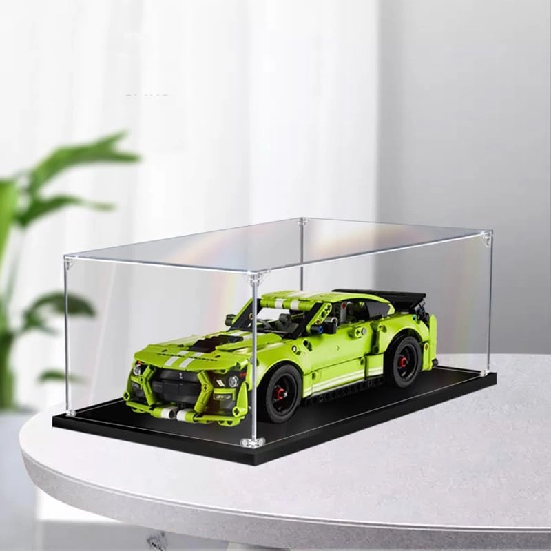 Shengor Acrylic Display Case for Lego 42138 - 30x15x15cm Transparent