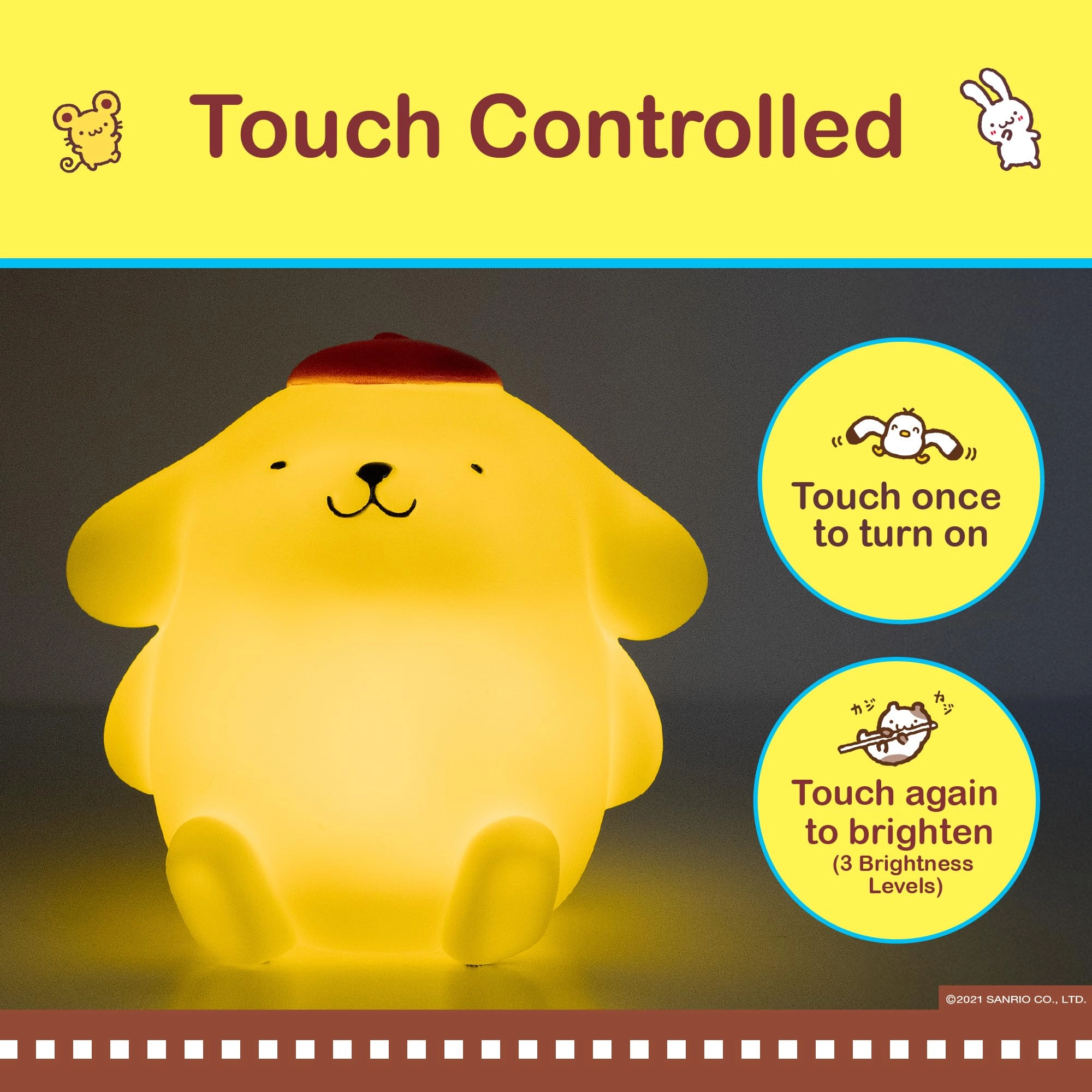 Hello Kitty Character Light - Mood Light Yellow