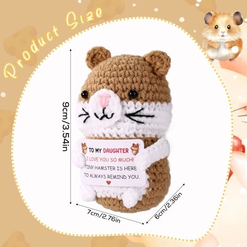 Hamster 9 cm Crochet