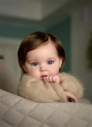 Reborn Baby Doll - 20 Inch Silicone Vinyl Girl Ages 3+