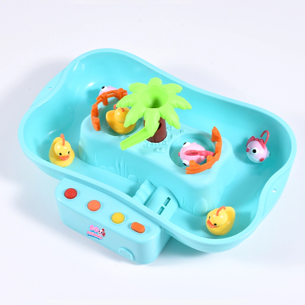 Water Circulating Fishing Game - 20 pieces 6 music options