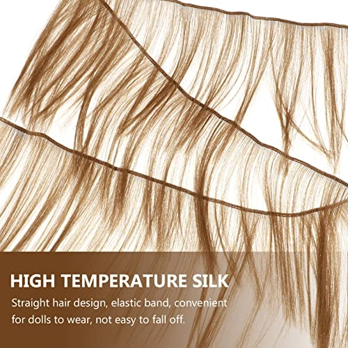 Doll Making Straight Hair Wefts - 12 pcs