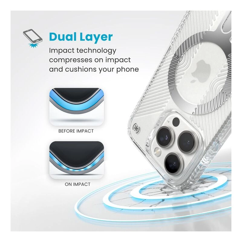 Presidio2 Grip Back Cover with MagSafe for iPhone 16 Pro