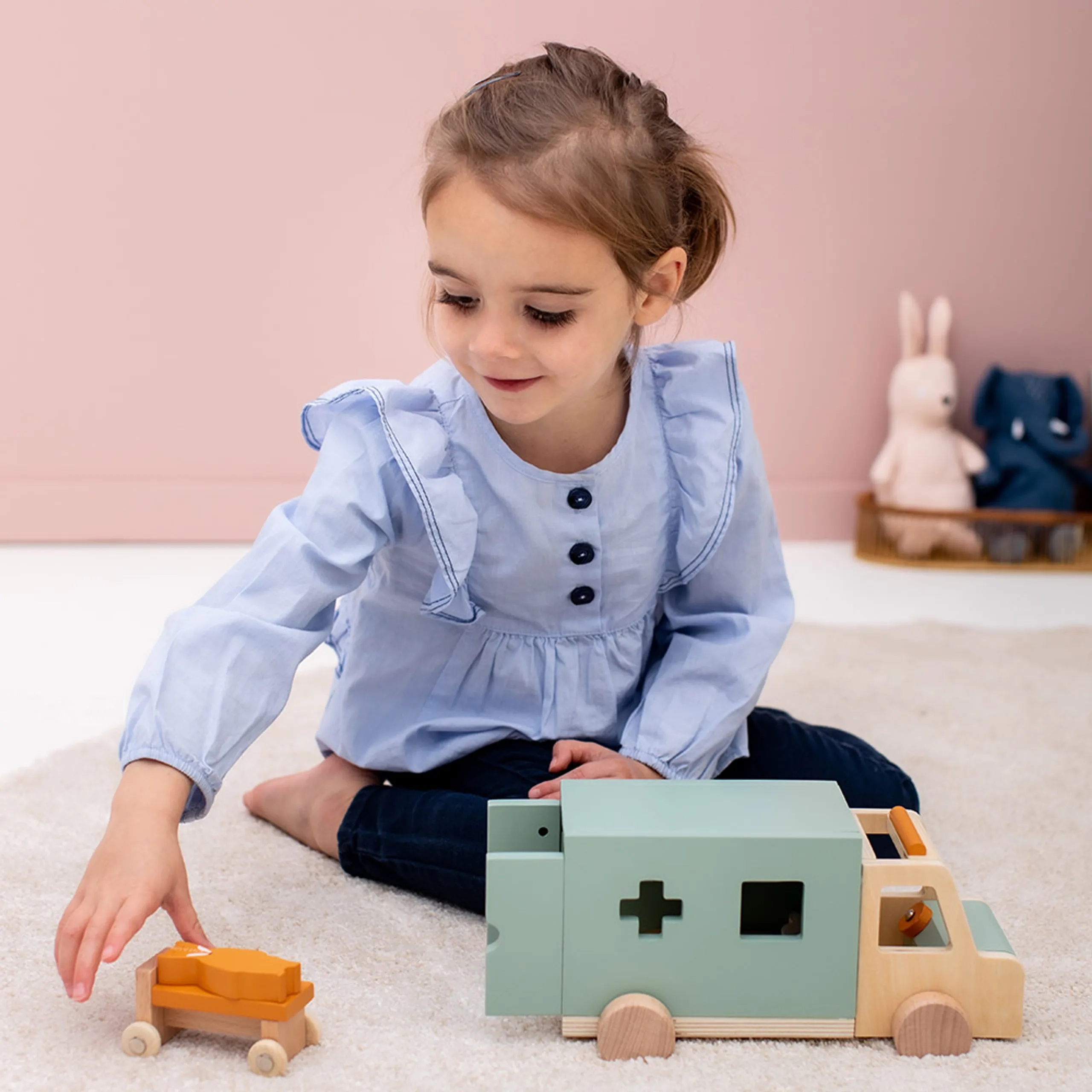 Trixie Wooden Ambulance - 18 months+