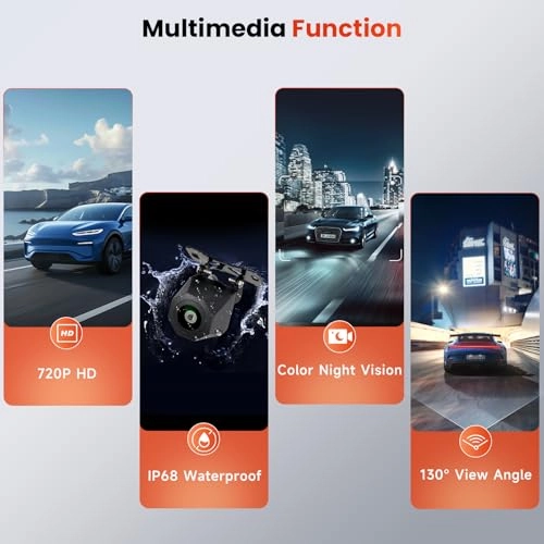 Rear View Camera - IR Night Vision 720P