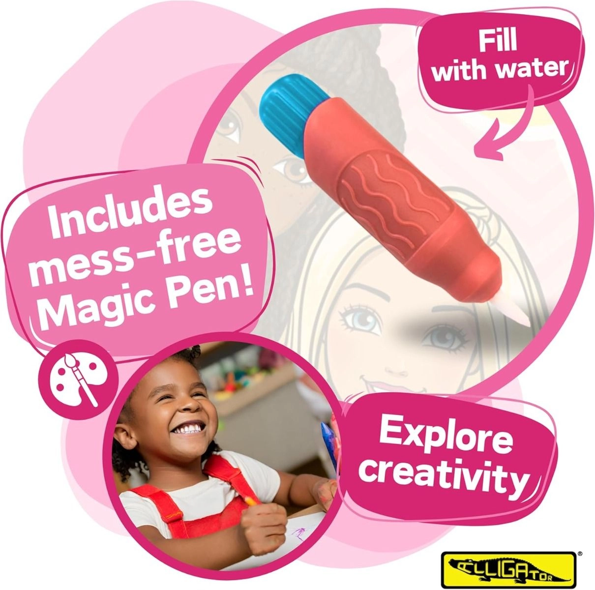 Aqua Magic - Gift Set Book Board Water Pen