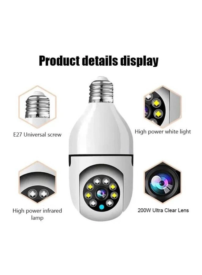 Light Bulb Security Camera 1080p Pack
