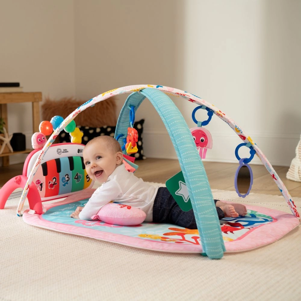 4-in-1 Kickin’ Tunes Musical Meadow Music & Language Discovery Gym - 0 months