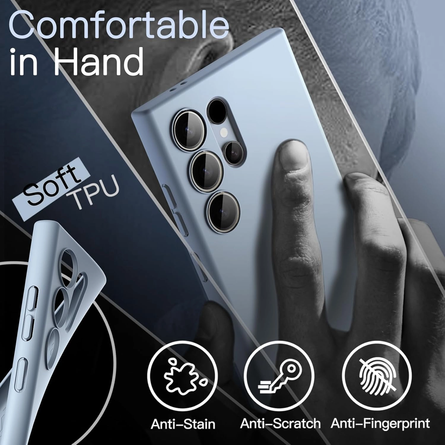 Silicon Magnetic Case for Samsung Galaxy S25 Ultra