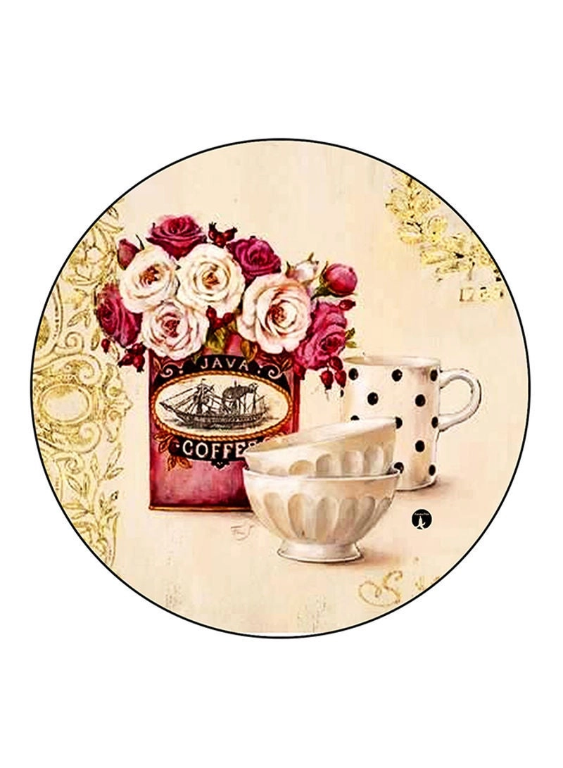 Tea Cups Printed Mouse Pad