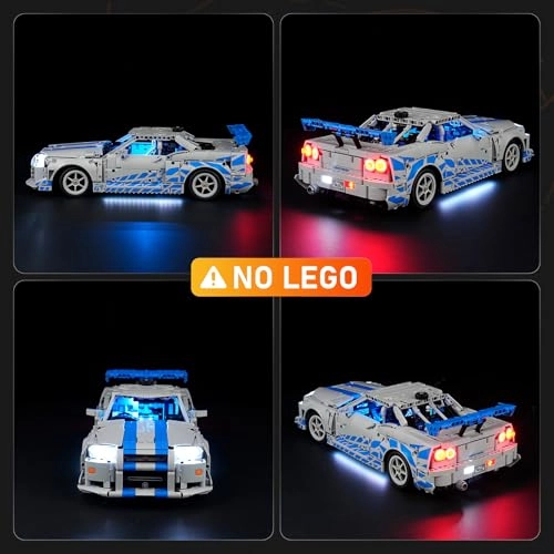 LED Light for Lego 42210 - 2-Fast-2 Furious Nissan Skyline GT-R (R34) Speedster