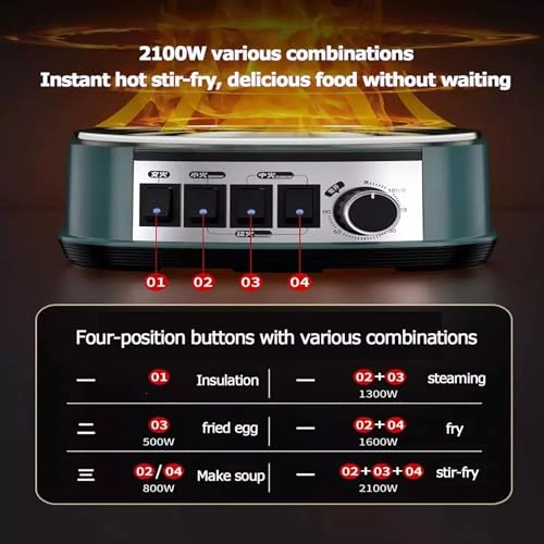 Multifunctional Food Steamer - 4L